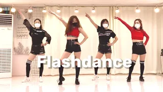 Flashdance line dance/Beginner/플래시댄스 초급 라인댄스