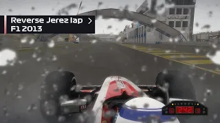 F1 2013 | Reverse Jerez lap in the rain