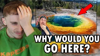 Reacting to MrBallen | Top 3 places you CAN'T GO & people who went anyways...