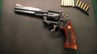 S&W 586 357 Magnum 6" Barrel Revolver!