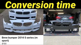 BMW  F10 535i Mods: M Sport Bumper