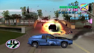 Grand Theft Auto Vice City - Vigilante completed in the beginning