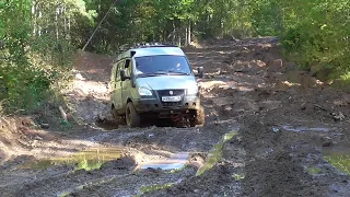 Инзерские Зубчатки. 12 часов бездорожья! Соболь 4х4 с АКПП. Ночной  offroad. Башкирия сентябрь 2021.