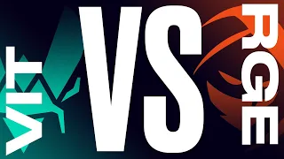 VIT vs. RGE - Неделя 2 День 2 | LEC Весенний сплит |  Team Vitality vs. Rogue (2021)