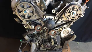 Gaining Access to Timing Belt on Honda Acura V6 3.2L 3.5L 3.7L J Series Engine in Detail