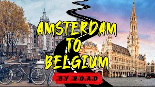 Amsterdam to Brussels Flix Bus | Netherlands to Belgium | Europe EP-19