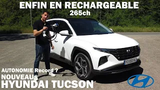 Nouveau Hyundai TUCSON PHEV 2021 - Hybride rechargeable avec une bonne autonomie et + que prévu !