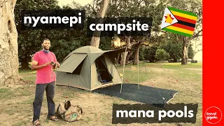 Campsite Review: Nyamepi Camp, Mana Pools National Park (Lower Zambezi River, Zimbabwe)