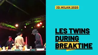 Les Twins Dancing During Breaktime | JD Milan 2020