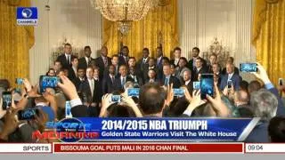 2014/2015 NBA Triumph: Obama Honours Golden State Warriors 05/02/16