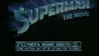 Superman - The Movie 1978 TV trailer