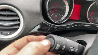 Opel Adam Ölservice Reset