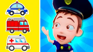 Police Rescue | Best Kids Songs and Nursery Rhymes