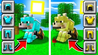 How To Get WOLF ARMOR in Minecraft!
