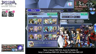 DFFOO GL | 6 Warrior Quest Area 3 | Scotty Jr Run