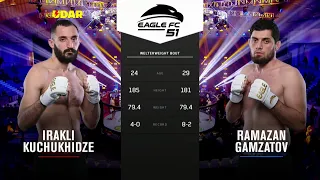 Ramazan Gamzatov vs Irakli Kutchukidze | #EagleFC51 Full Fight