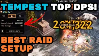 Tempest BEST SOLO DPS Build! RAIDS/GAUNTLET Setup! [Diablo Immortal]