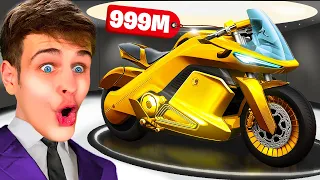 999,999,999 Kč PRODEJNA MOTOREK v GTA 5!