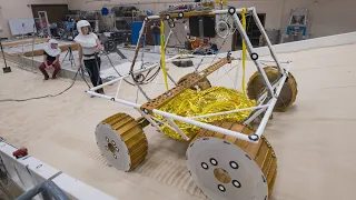 Watch NASA Test Out New Moon Rover’s Moves in Lunar Lab