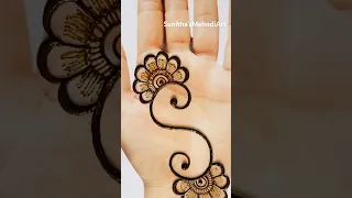 S Alphabet Beautiful Mehndi😍♥️ #shorts #viral #ytshort #youtubeshorts #mehndi #sunithasmehndiart