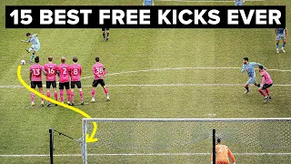 15 BEST FREE KICKS EVER