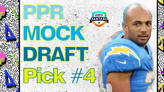 PPR MOCK DRAFT - PICK #4 (12 team)