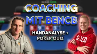 Coaching mit BenCB - Tougher Spot im $10.300 SCOOP Mainevent + Poker Quiz