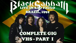 Black Sabbath - Computer God / I / Time Machine and more... - Live in São Paulo, 1992 (VHS) Part 1