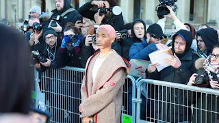 Jaden Smith at Louis Vuitton fashion show at the Louvre Paris