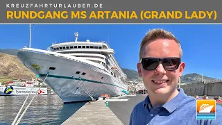 Die Highlights der MS Artania im Rundgang - Die "Grand Lady" von Verrückt nach Meer - Phoenix Reisen