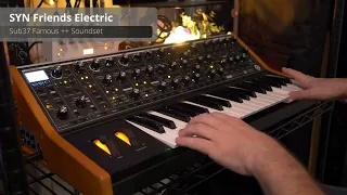 Gary Numan - Are Friends Electric - Moog Sub 37 Synth Sounds