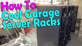 How To Cool Server Racks with AC Compression Zone. Radiant barrier is INSANE!