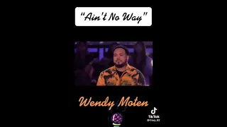 💕🎤Wendy Moten "Ain't No Way".