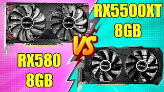 RX 5500XT vs RX 580 2048SP + Xeon 2640v3 - Teste em VÁRIOS JOGOS