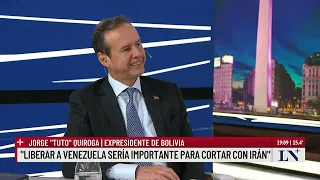 Jorge "Tuto" Quiroga, expresidente de Bolivia: "Milei requiere ayuda externa del FMI"