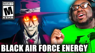 Alucard = PURE Black Air Force Energy!