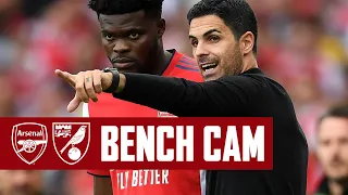 BENCH CAM | Arsenal vs Norwich (1-0) | Back to winning ways at Emirates Stadium