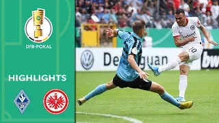 Rebic hattrick in comeback win | Mannheim vs. Frankfurt 3-5 | Highlights | DFB-Pokal | 1st Round