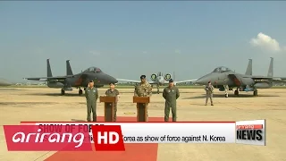 U.S. B-1B bomber flies over S. Korea as show of force against N. Korea