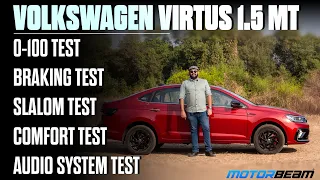 Volkswagen Virtus 1.5 MT (GT Plus Manual) - 10 Real-Life Tests!