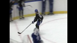 Winslow at Tampa Bay Lightning prospect camp