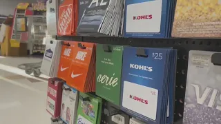 Scammers drain money from sealed gift cards