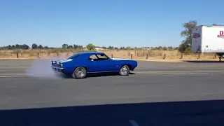 1969 Camaro burn out, donuts, 383 stroker,   subscribe to my channel