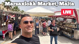 Live from Malta’s most famous Marsaxlokk Market