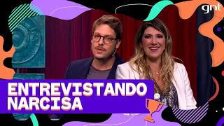 A entrevista mais maluca que a Dani Calabresa já fez com Narcisa Tamborindeguy | #TrofeuDoPorchat