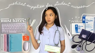 Essentials for Nursing School & Medical Supplies (1st year) l PHILIPPINES