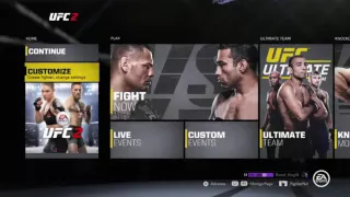 HOW TO USE CREATED FIGHTER ONLINE | UFC 2 | TUTORIAL