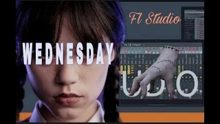 LADY GAGA -BLOODY MARY | WEDNESDAY ADDAMS | FL STUDIO#music #flstudio #wednesday #ladygaga