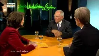 Wolfgang Schäuble - Unter den Linden persönlich vom 20.09.2012