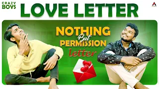 Love Letter Comedy Short Film Telugu | | Sai Kiran | | Varun | | Crazy Boys